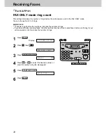 Предварительный просмотр 72 страницы Panasonic KX-FM131AL Operating Instructions Manual