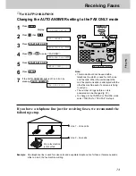 Предварительный просмотр 73 страницы Panasonic KX-FM131AL Operating Instructions Manual