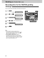 Preview for 96 page of Panasonic KX-FM131AL Operating Instructions Manual