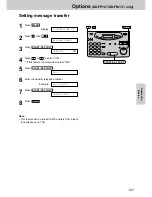 Предварительный просмотр 107 страницы Panasonic KX-FM131AL Operating Instructions Manual