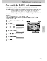 Preview for 109 page of Panasonic KX-FM131AL Operating Instructions Manual