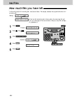 Preview for 122 page of Panasonic KX-FM131AL Operating Instructions Manual