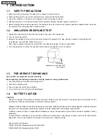 Preview for 4 page of Panasonic KX-FM131AL Service Manual