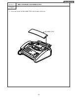 Preview for 135 page of Panasonic KX-FM131AL Service Manual