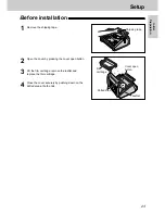 Предварительный просмотр 23 страницы Panasonic KX-FM131CX Operating Instructions Manual