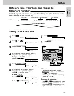 Предварительный просмотр 29 страницы Panasonic KX-FM131CX Operating Instructions Manual