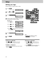 Предварительный просмотр 30 страницы Panasonic KX-FM131CX Operating Instructions Manual