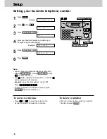 Предварительный просмотр 32 страницы Panasonic KX-FM131CX Operating Instructions Manual