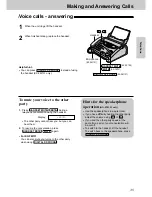 Предварительный просмотр 35 страницы Panasonic KX-FM131CX Operating Instructions Manual