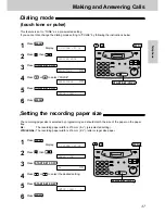 Предварительный просмотр 37 страницы Panasonic KX-FM131CX Operating Instructions Manual