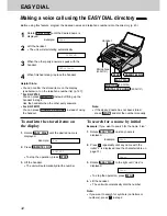 Предварительный просмотр 42 страницы Panasonic KX-FM131CX Operating Instructions Manual