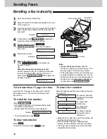 Предварительный просмотр 44 страницы Panasonic KX-FM131CX Operating Instructions Manual