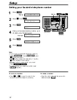 Предварительный просмотр 18 страницы Panasonic KX-FM189E Operating Instructions Manual