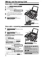 Предварительный просмотр 20 страницы Panasonic KX-FM189E Operating Instructions Manual