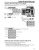 Предварительный просмотр 27 страницы Panasonic KX-FM189E Operating Instructions Manual