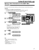 Предварительный просмотр 29 страницы Panasonic KX-FM189E Operating Instructions Manual