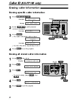 Предварительный просмотр 30 страницы Panasonic KX-FM189E Operating Instructions Manual