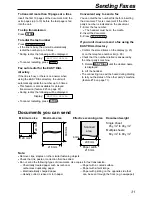 Предварительный просмотр 33 страницы Panasonic KX-FM189E Operating Instructions Manual