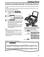 Предварительный просмотр 39 страницы Panasonic KX-FM189E Operating Instructions Manual