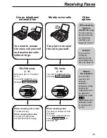 Предварительный просмотр 41 страницы Panasonic KX-FM189E Operating Instructions Manual