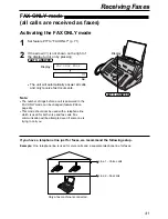 Предварительный просмотр 43 страницы Panasonic KX-FM189E Operating Instructions Manual