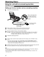 Предварительный просмотр 44 страницы Panasonic KX-FM189E Operating Instructions Manual