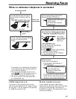 Предварительный просмотр 47 страницы Panasonic KX-FM189E Operating Instructions Manual