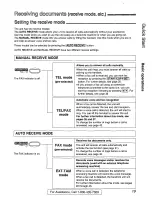 Предварительный просмотр 19 страницы Panasonic KX-FM205 Operating Instructions Manual