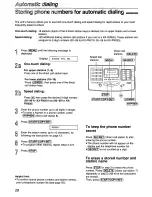 Предварительный просмотр 28 страницы Panasonic KX-FM205 Operating Instructions Manual