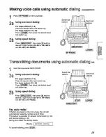 Предварительный просмотр 29 страницы Panasonic KX-FM205 Operating Instructions Manual