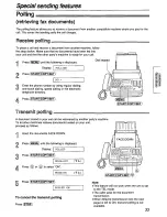 Предварительный просмотр 33 страницы Panasonic KX-FM205 Operating Instructions Manual