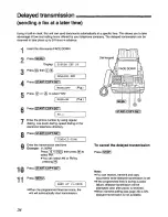 Предварительный просмотр 34 страницы Panasonic KX-FM205 Operating Instructions Manual