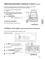 Предварительный просмотр 35 страницы Panasonic KX-FM205 Operating Instructions Manual