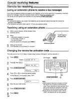 Предварительный просмотр 36 страницы Panasonic KX-FM205 Operating Instructions Manual