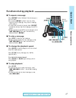 Preview for 27 page of Panasonic KX-FM220 Operating Instructions Manual