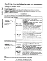 Preview for 22 page of Panasonic KX-FM220 User Manual