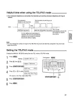 Preview for 31 page of Panasonic KX-FM220 User Manual