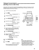 Preview for 39 page of Panasonic KX-FM220 User Manual