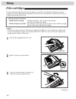 Preview for 20 page of Panasonic KX-FM255 Operating Instructions Manual