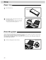 Preview for 24 page of Panasonic KX-FM255 Operating Instructions Manual