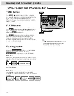 Preview for 34 page of Panasonic KX-FM255 Operating Instructions Manual