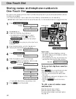 Preview for 36 page of Panasonic KX-FM255 Operating Instructions Manual