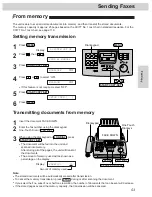 Preview for 53 page of Panasonic KX-FM255 Operating Instructions Manual