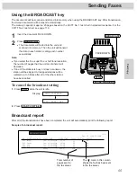 Preview for 55 page of Panasonic KX-FM255 Operating Instructions Manual