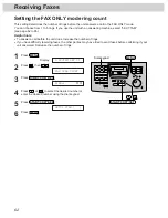 Preview for 62 page of Panasonic KX-FM255 Operating Instructions Manual