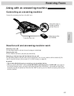 Preview for 63 page of Panasonic KX-FM255 Operating Instructions Manual