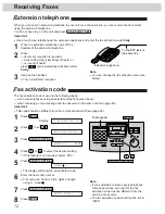 Preview for 72 page of Panasonic KX-FM255 Operating Instructions Manual