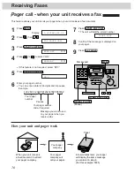 Preview for 76 page of Panasonic KX-FM255 Operating Instructions Manual