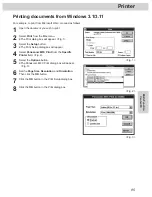 Preview for 85 page of Panasonic KX-FM255 Operating Instructions Manual