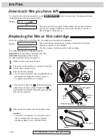 Preview for 110 page of Panasonic KX-FM255 Operating Instructions Manual